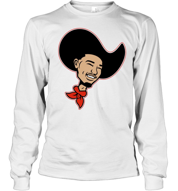 Victor Wembanyama San Antonio Spurs Cartoon Cowboy Hat Finals 2026 Long Sleeve Tee