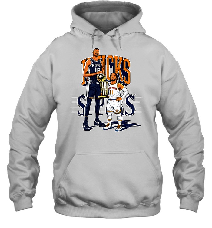 Victor Wembanyama San Antonio Spurs Jalen Brunson New York Knicks Hoodie