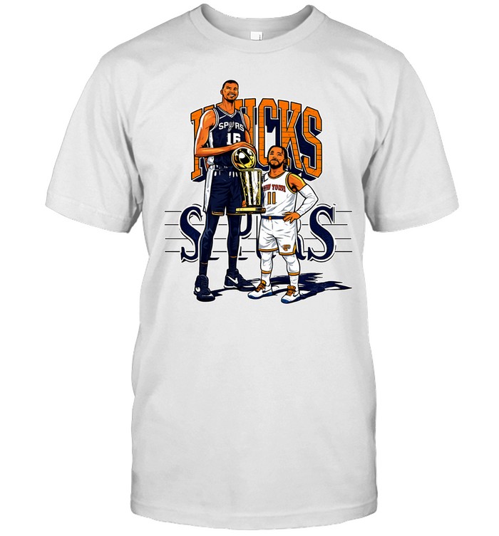 Victor Wembanyama San Antonio Spurs Jalen Brunson New York Knicks Unisex T-Shirt