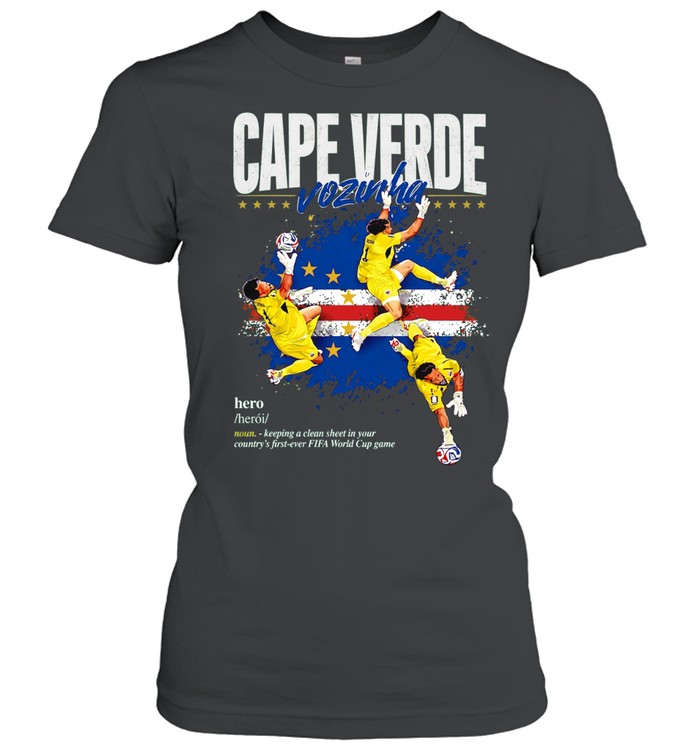 Vozinha cape verde hero clean sheet goalkeeper Women T-Shirt