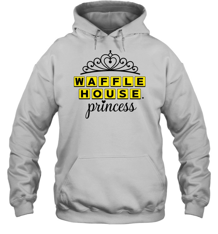 Waffle House Princess Crown Hoodie