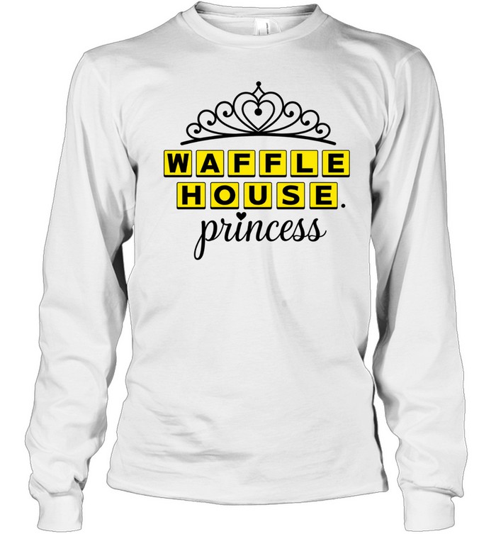 Waffle House Princess Crown Long Sleeve Tee