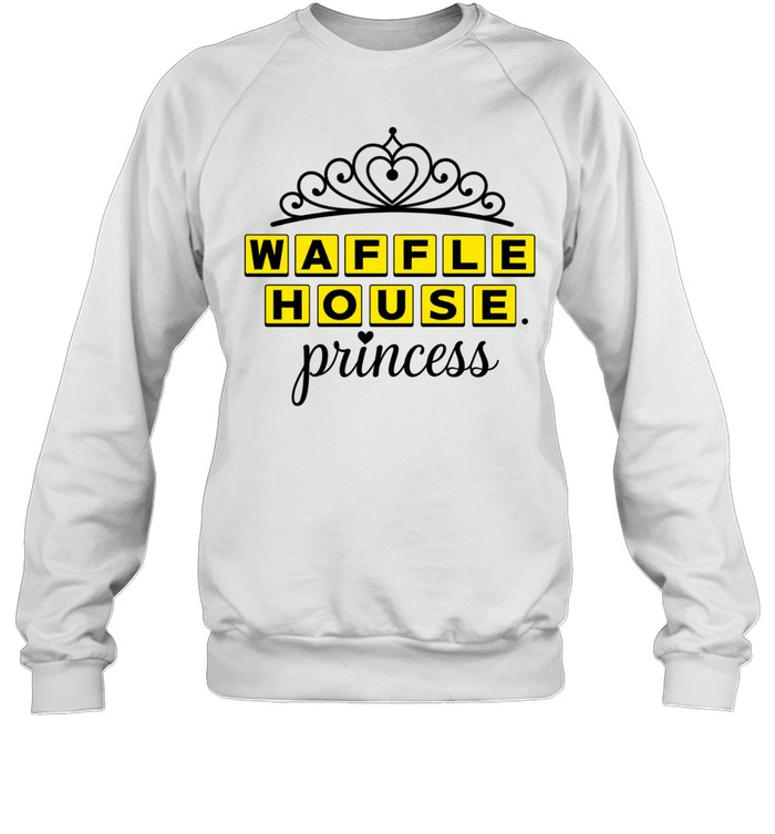 Waffle House Princess Crown Sweatshirt