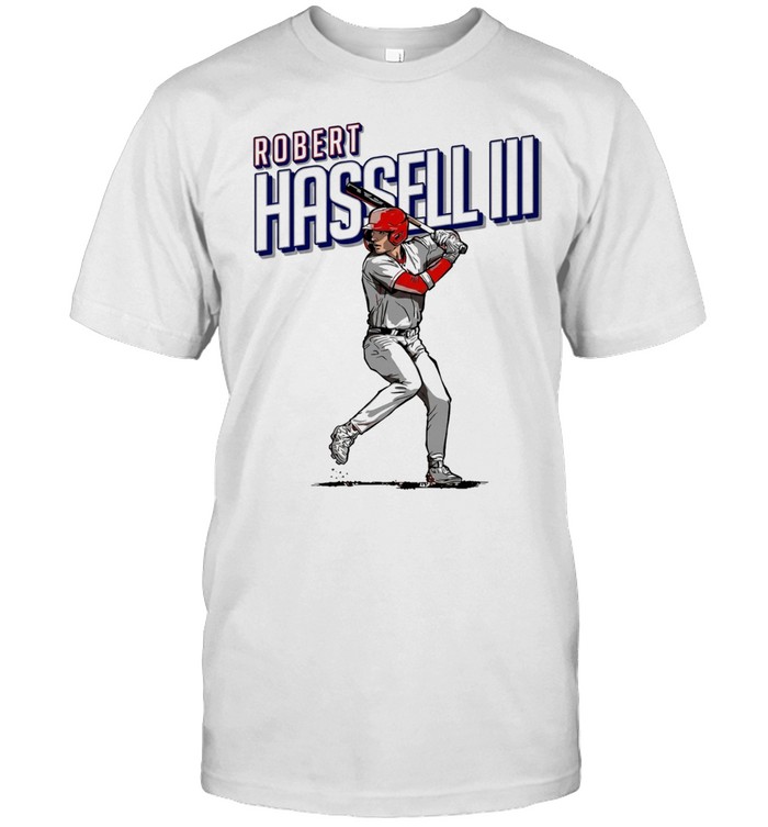 Washington Nationals baseball Robert Hassell III player art print Unisex T-Shirt