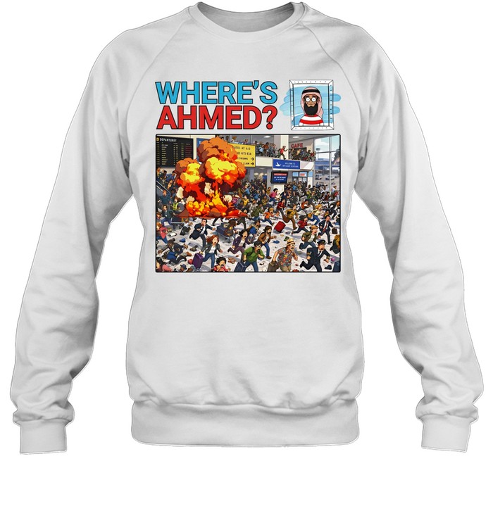 Where’s ahmed satire dark humor Sweatshirt