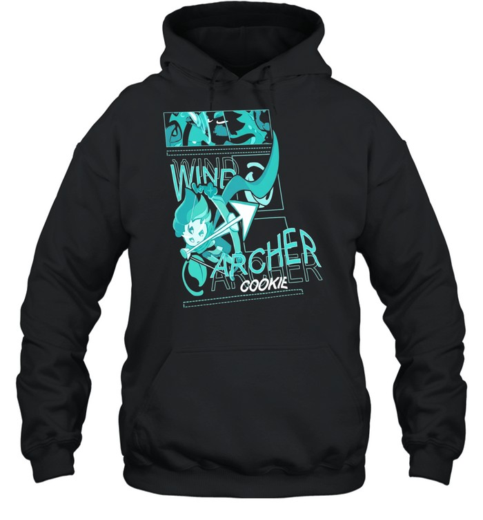 Wind Archer Cookie Run Kingdom Character Anime Video Game Hoodie