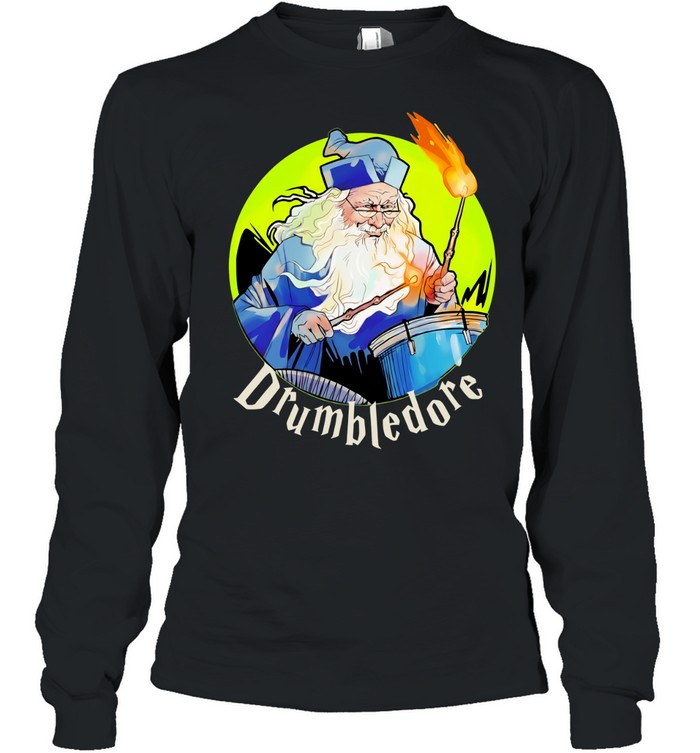 Wizard Drumbledore Long Sleeve Tee