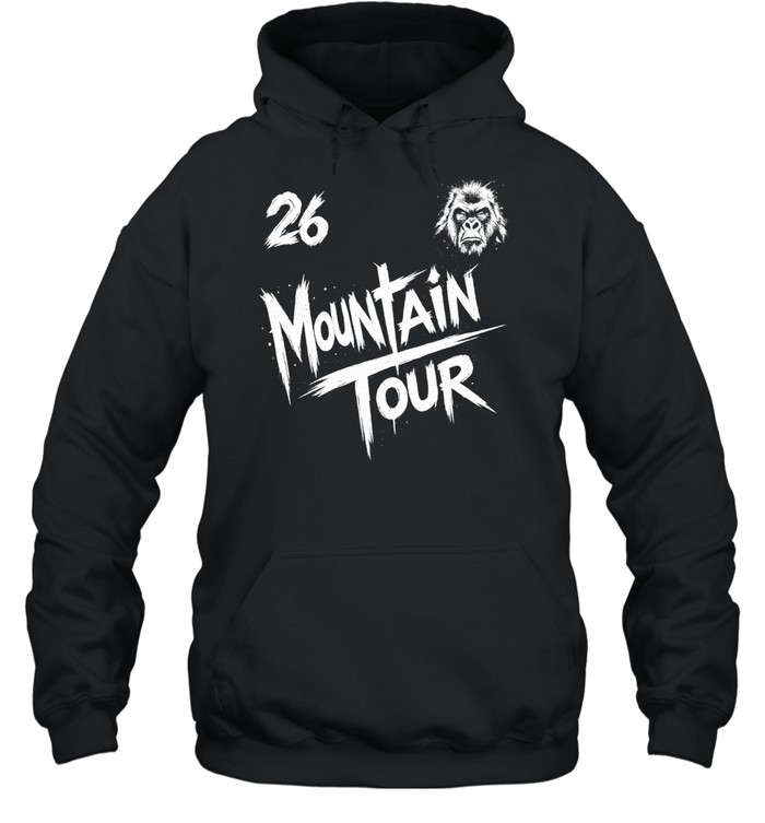 26 Mountain Tour Gorillaz 2026 Hoodie