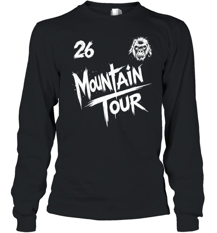 26 Mountain Tour Gorillaz 2026 Long Sleeve Tee