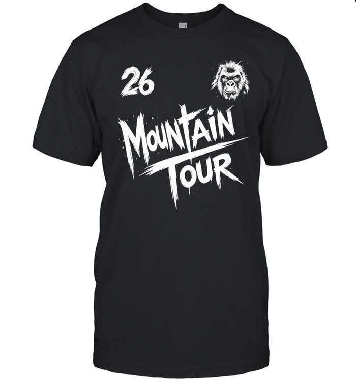 26 Mountain Tour Gorillaz 2026 Unisex T-Shirt