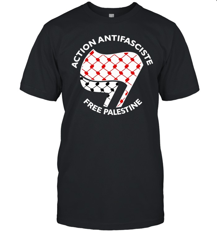 Action Antifasciste Free Palestine Unisex T-Shirt
