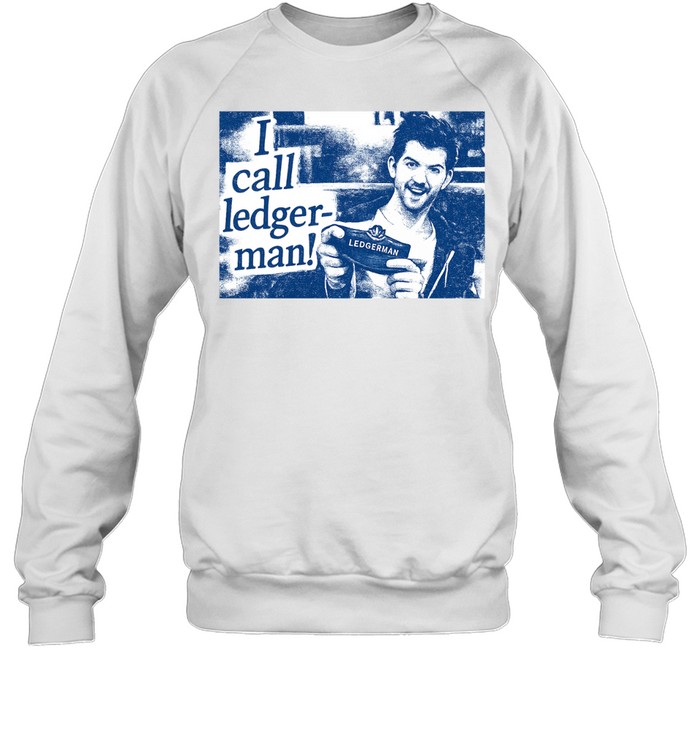 Adam Scott I Call Ledgerman Cones of Dunshire Sweatshirt