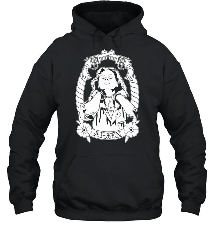 Aileen Wuornos Portrait True Crime Serial Killer Hoodie