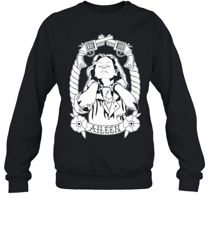 Aileen Wuornos Portrait True Crime Serial Killer Sweatshirt
