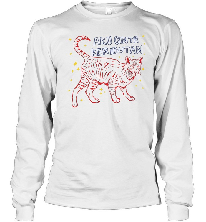 Aku Cinta Keributan Cat indonesian meme Long Sleeve Tee
