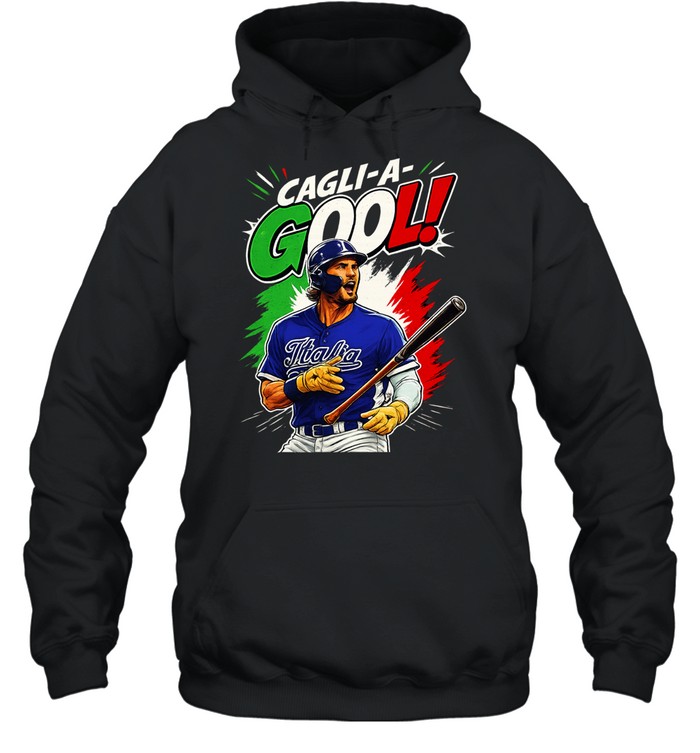 Alessandro Cagli-A-Gool Italia Baseball Hoodie