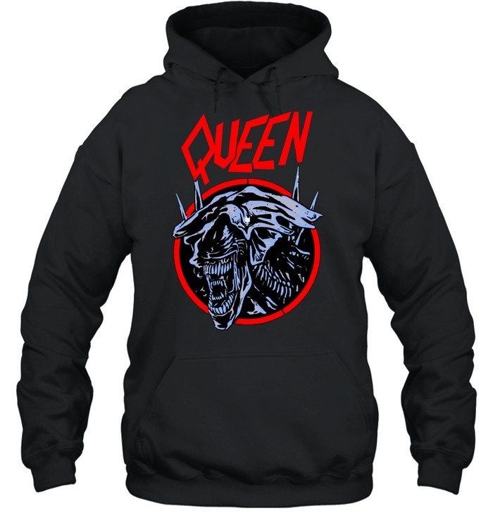 Alien Queen Bootleg Style Xenomorph Aliens Hoodie