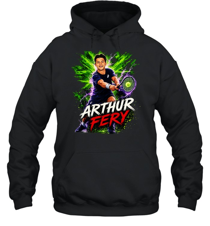 Arthur Fery British professional tennis player graphic Hoodie