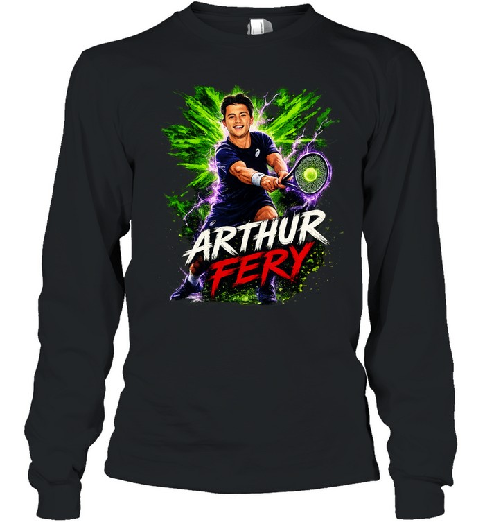 Arthur Fery British professional tennis player graphic Long Sleeve Tee