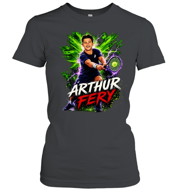 Arthur Fery British professional tennis player graphic Women T-Shirt