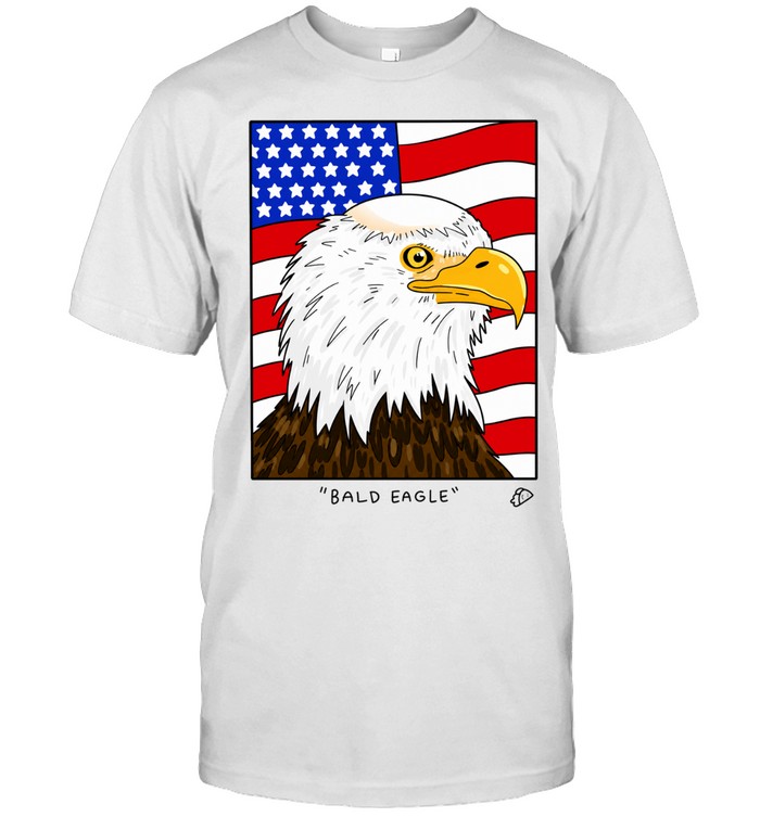 Bald Eagle funny pun bird patriotic humor Unisex T-Shirt