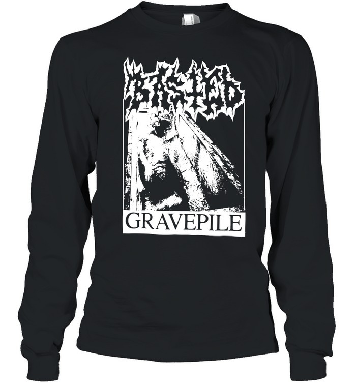 Bastard Gravepile death metal grindcore Long Sleeve Tee