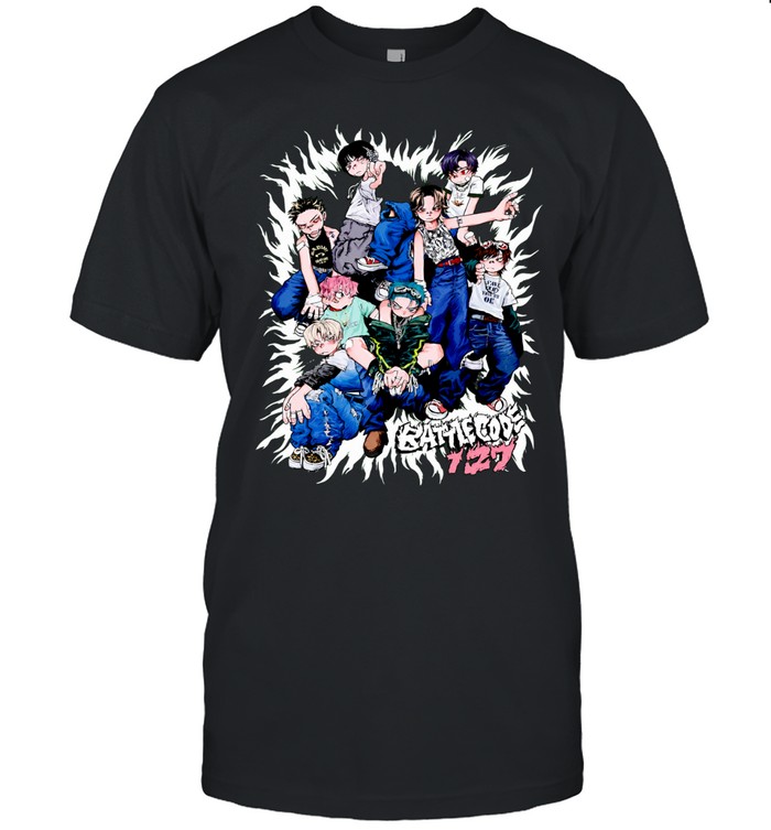 Battlecode 127 Anime Manga Style Characters Pose Unisex T-Shirt