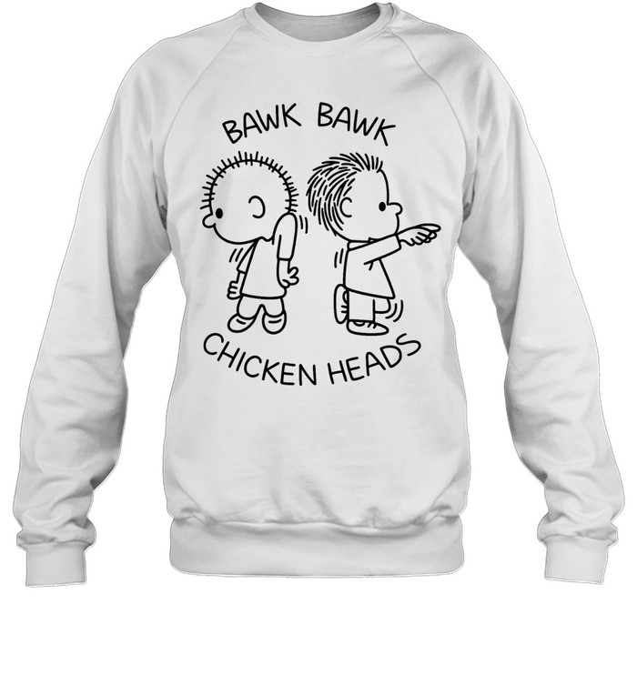 Bawk Bawk Chicken Heads Peanuts Charlie Brown Sweatshirt