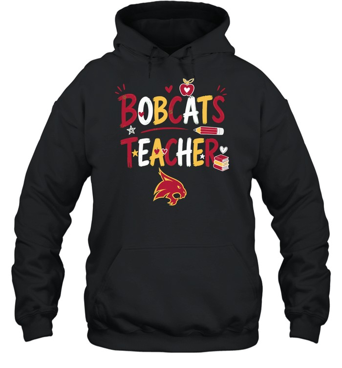 Bobcats Teacher School Spirit Education Hoodie