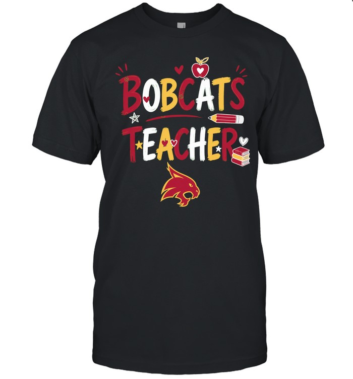 Bobcats Teacher School Spirit Education Unisex T-Shirt