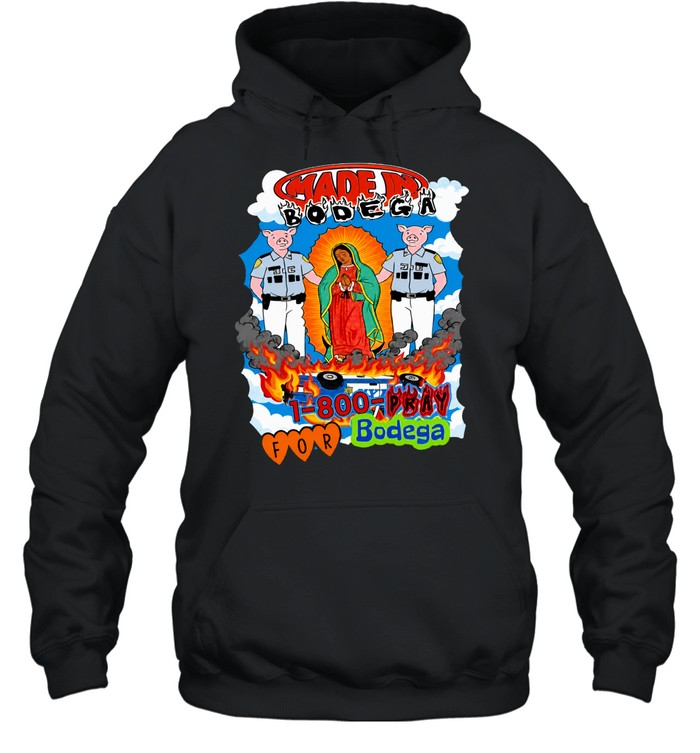 Bodega 1-800-Pray for Bodega Bootleg Hoodie