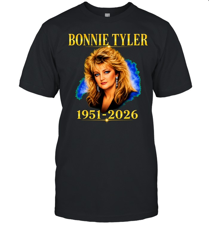 Bonnie Tyler 1951-2026 Singer Tribute Unisex T-Shirt