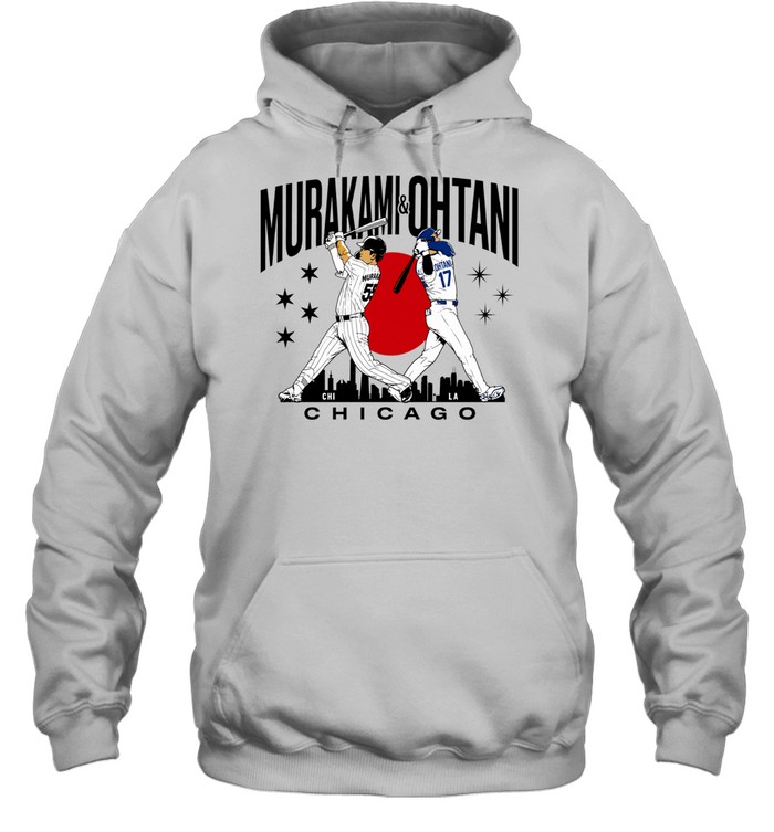 Chicago White Sox slugger swing city skyline Hoodie