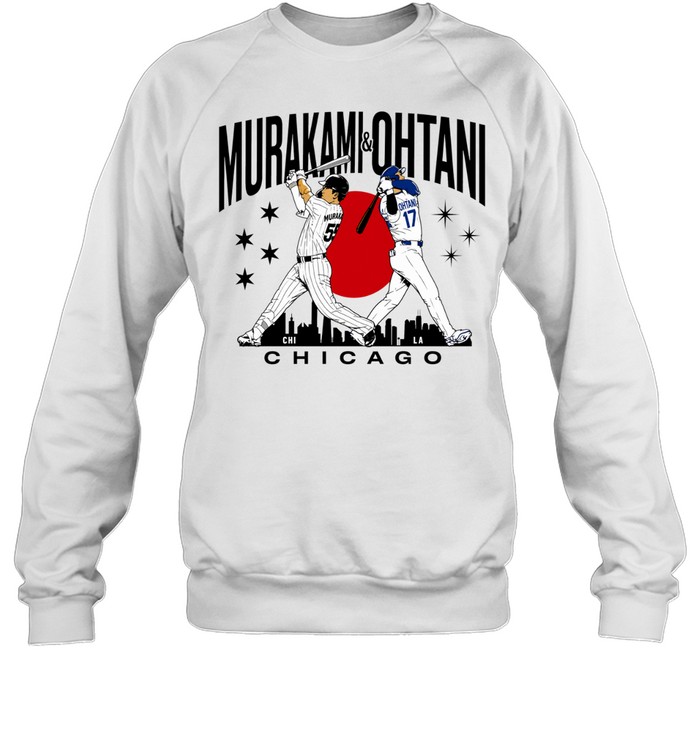 Chicago White Sox slugger swing city skyline Sweatshirt