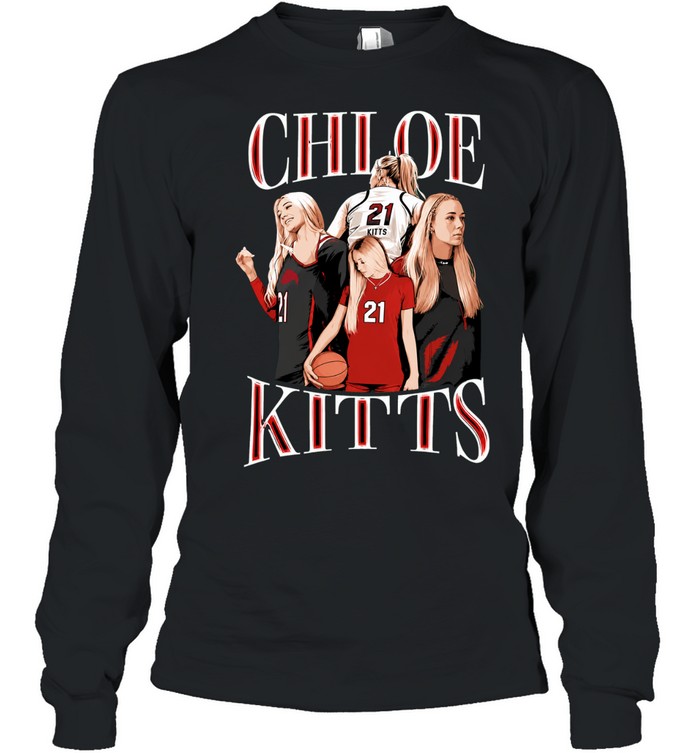 Chloe Kitts South Carolina Gamecocks Basketball Player Long Sleeve Tee