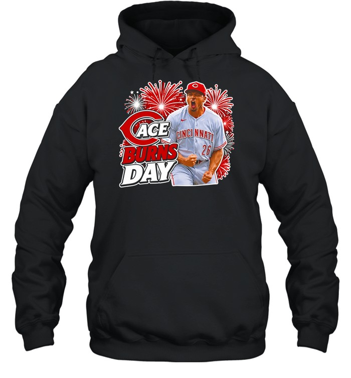 Cincinnati Reds Ace Burns Day Hoodie