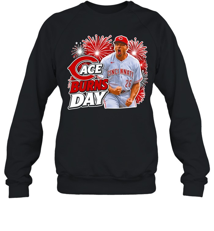 Cincinnati Reds Ace Burns Day Sweatshirt