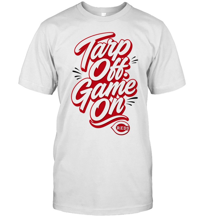 Cincinnati Reds Tarp Off Game On Baseball Unisex T-Shirt
