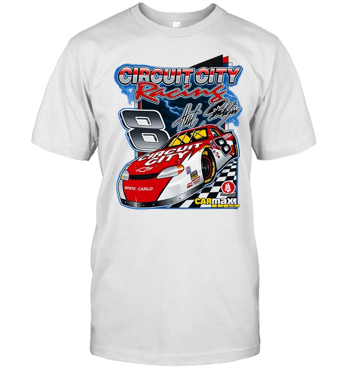 Circuit City Racing 8 Monte Carlo Chevrolet Carmax Kendall NASCAR racing Unisex T-Shirt