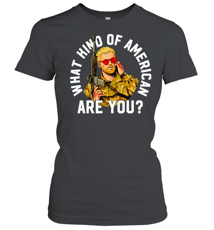 Civil War Movie Joel Miller What Kind of American Are You character Women T-Shirt
