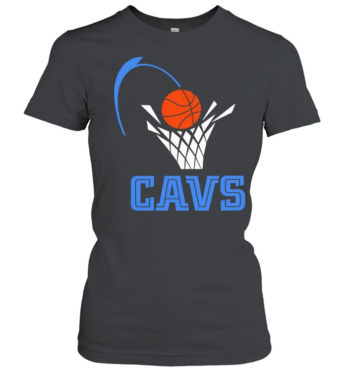 Cleveland Cavaliers Basketball Net CAVS Women T-Shirt