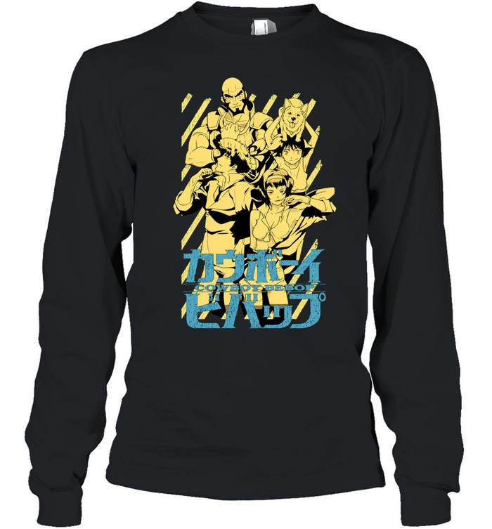 Cowboy Bebop Spike Spiegel Faye Long Sleeve Tee