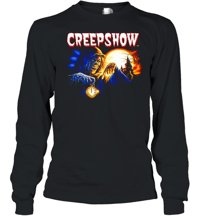 Creepshow Grim Reaper with Pocket Watch Long Sleeve Tee