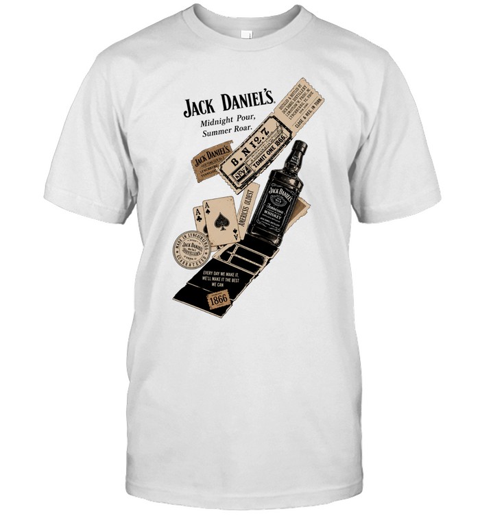 Daniel’s midnight pour summer roar Old No 7 1866 playing cards Unisex T-Shirt