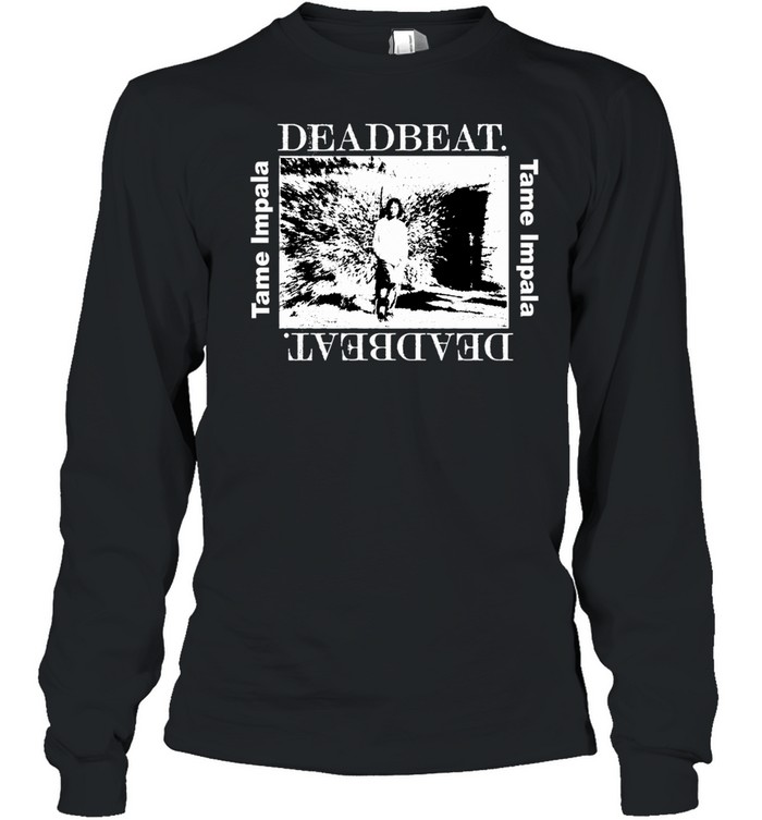 Deadbeat Washed Black Photo Long Sleeve Tee
