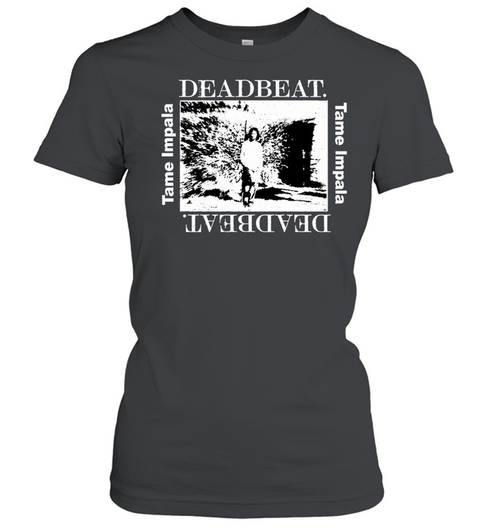 Deadbeat Washed Black Photo Women T-Shirt
