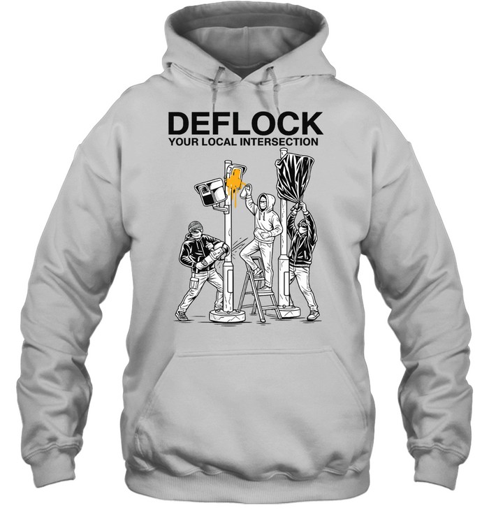 Deflock Your Local Intersection surveillance Hoodie