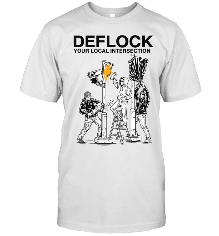 Deflock Your Local Intersection surveillance Unisex T-Shirt