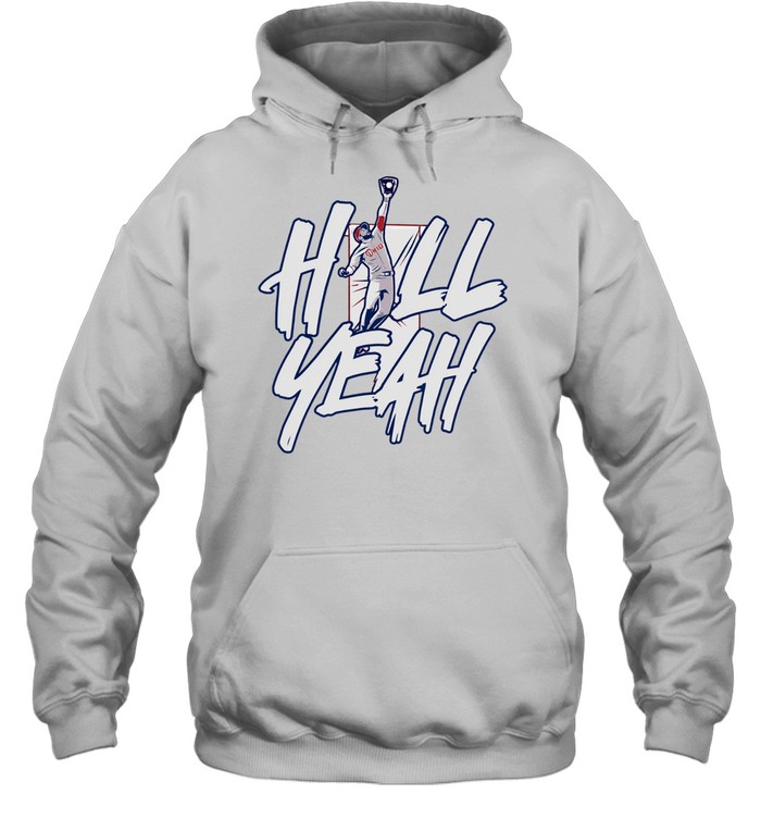 Derek Hill flying Philadelphia Phillies Hill Yeah baseball moment Hoodie