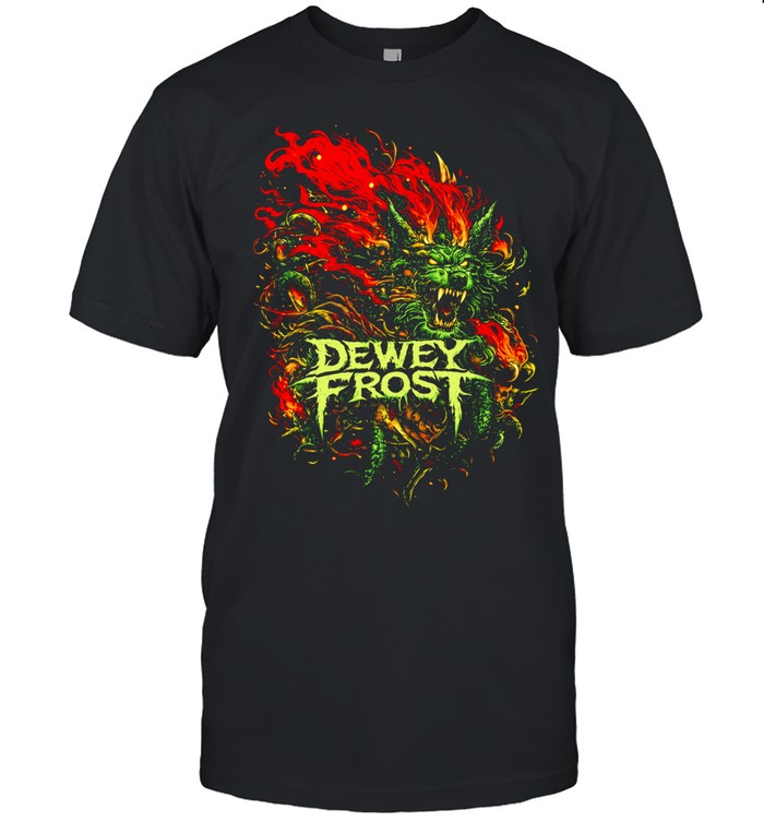 Dewey Frost Horror Wolf Dark Fantasy Unisex T-Shirt
